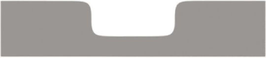 Casababy Wooden Bed Rail Guard in Gray Colour 140x1.9x28cm