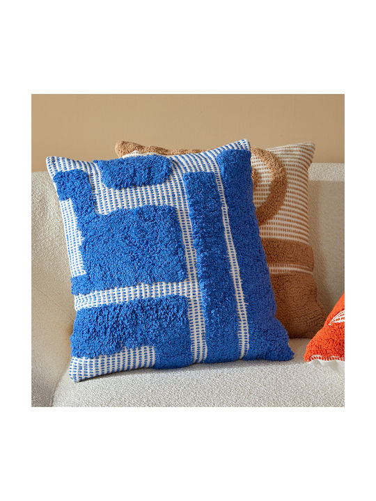 Μαξιλάρι Καναπέ A-s Poppy Fleece Blue 209092b 5...