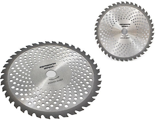 Metal Disc Inox Saw Blade 40 Teeth D=255mm Universal Brush Cutter Agropartsdirect Agroequip