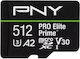 Microsdxc Pro Elite Prime 512GB карта памет 200/150 MB/s V30 A2