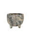 InTheBox Planter Ceramic Gray 20x20x18cm.