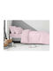 Astron Italy Swan Set Kids Pillowcases Made of 100% Cotton 52x72cm Pink