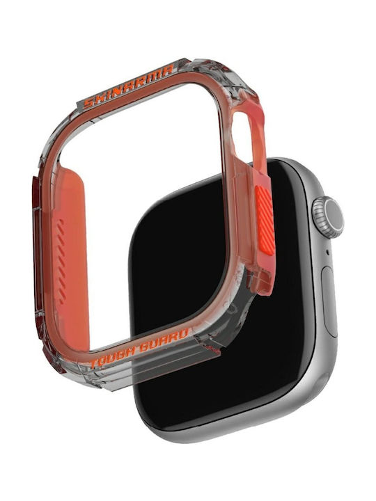 Skinarma Πλαστική Θήκη σε Πορτοκαλί χρώμα για Apple Watch 46mm Skinarma Πλαστική Θήκη σε Πορτοκαλί χρώμα για Apple Watch 46mm