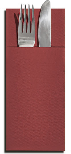 Салфетка Плик 32x38см Червена Точка до Точка 1250бр 14-4037 Paperq