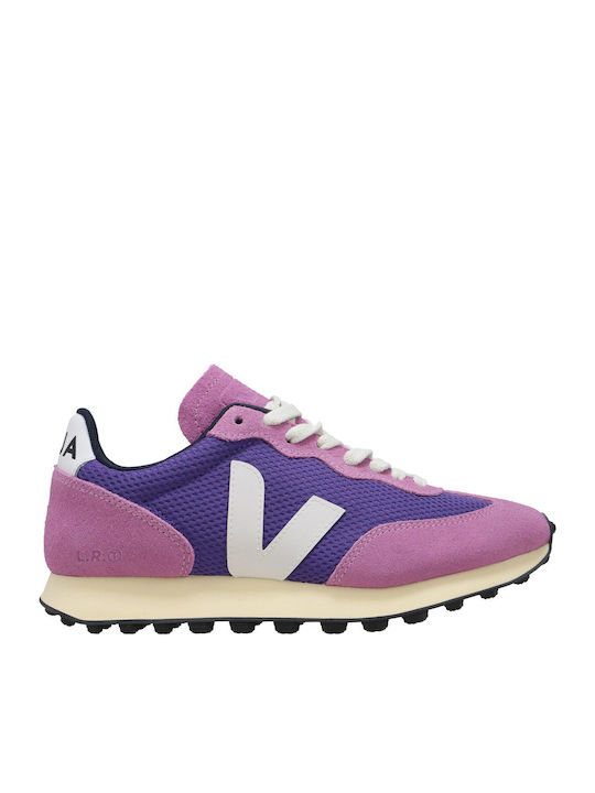 Veja Rio Branco Γυναικεία Sneakers Purple / White