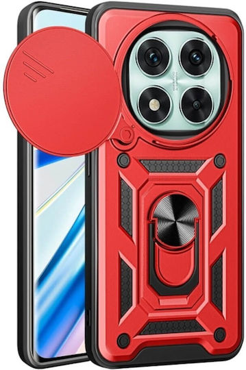 Bodycell Slide Back Cover Μεταλλικό Κόκκινο (Redmi Note 14 Pro 5G / Poco X7)