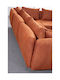 Floransa Ecke Sofa Orange 310x265x76cm