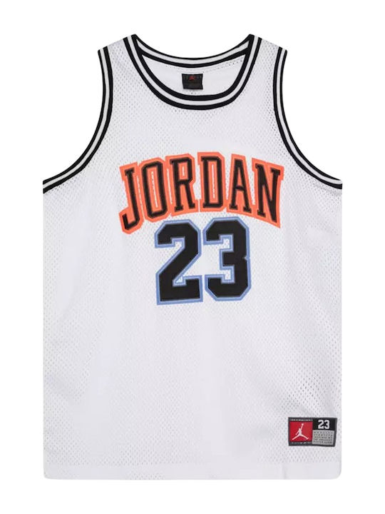 Jordan Παιδική Μπλούζα Αμάνικη Λευκή 23 Jumpman...