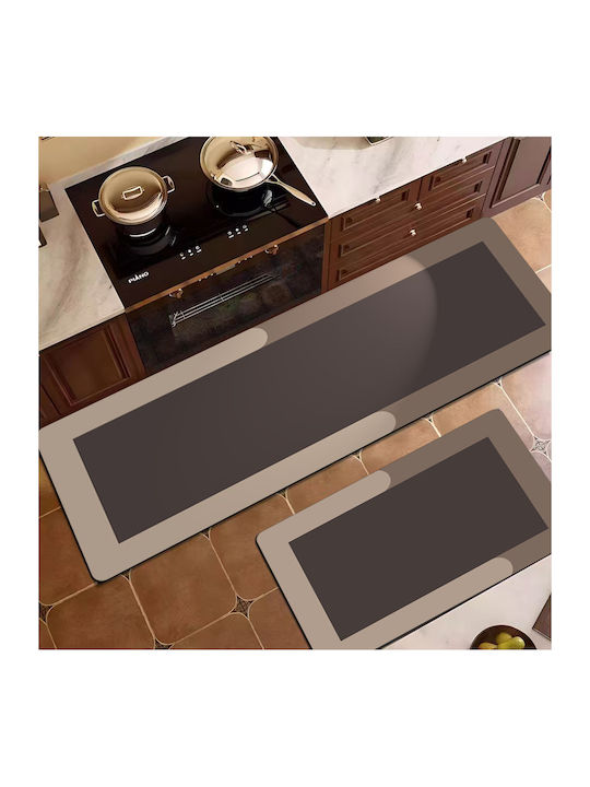 Zn-010 Kitchen Mat Runner with Anti-slip Underlay 60x150εκ.