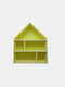 Kids Shelf Box Wall Mount Yellow 45x12x55cm