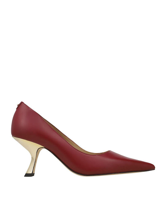 Michael Kors Luna Leder Pumps mit mittelhohem A...