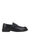 Δερμάτινα Ανδρικά Loafers σε Μαύρο Χρώμα