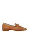 Women's Loafers in Tabac Brown Color