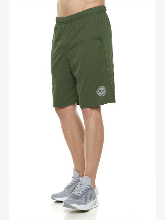 Bodymove Men's Athletic Shorts Khaki