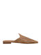 Flat Mules σε Ταμπά Χρώμα