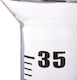 Set 2 Rain Gauges Stand Garden 35mm/m2 Plastic Relaxdays