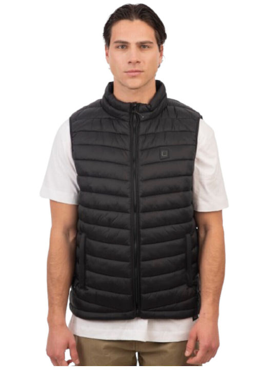 Rebase Ärmellos Jacke Puffer Black