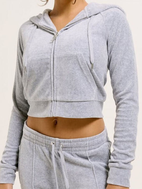 Juicy Couture Madison Damen Sweatshirtjacke Kap...