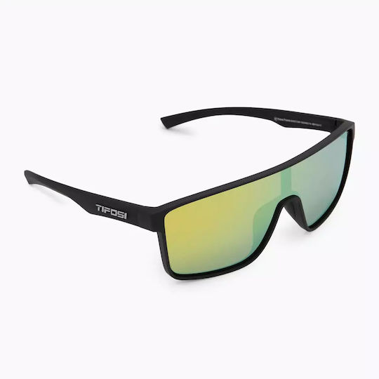 Tifosi Cycling Glasses Sanctum with Black Frame & Dark Lenses