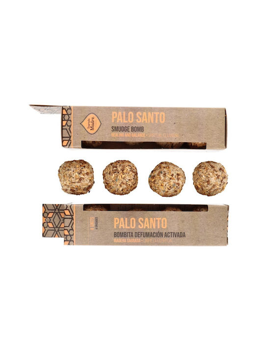 Incense Sagrada Madre Premium Smudge Bombs Palo Santo 4pcs