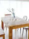 Set Suporturi de Lumânări Decorative 3 Lumânări Alb Bej Gri Dimensiuni 9 X 50.5 X 16.5 Cm Relaxdays