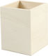 Holzstifthalter 7,5x7,5x9,5cm