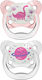 Dr. Brown's Prevent Orthodontic Pacifiers Silicone Night Dino / Planet for 6-18 months 2pcs
