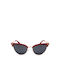 Polaroid Feminini Ochelari de soare cu Roșu Cadru și Gri Polarized Lentilă PLD4122/S 0Z3/52