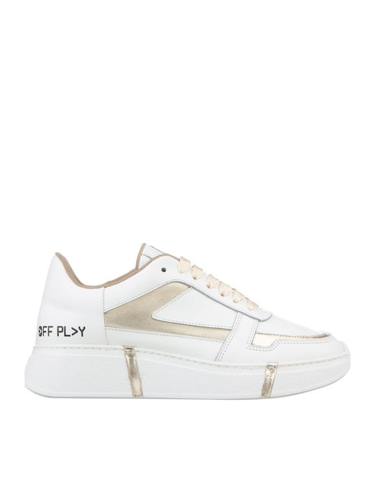 Sneakers White / Gold