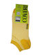 Enrico Coveri Women's Patterned Socks Yellow