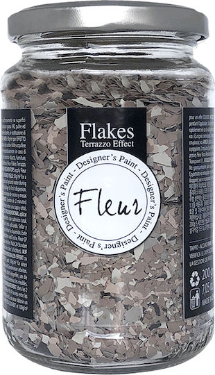 Bunte Dekorative Flocken 200g Fleur Flakes Bronzit-braun 14048