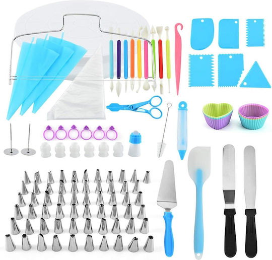 Set Konditoreiwerkzeuge aus Silikon 110Stück