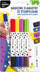 Magic Markers Stamps 4 Pieces Kidea