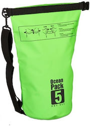 Relaxdays Ocean Pack 5lt Grüne Trockentaschen