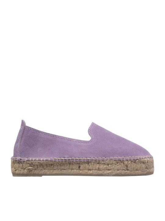 Hamptons Espadrile dama în culoarea Violet