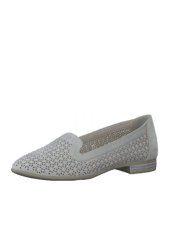Softline Pantofi balerini pentru femei in Alb Culori