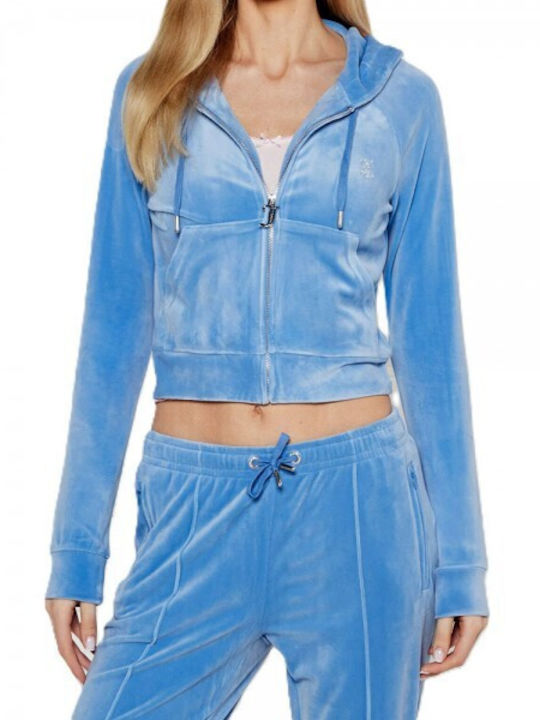 Juicy Couture Madison Γυναικεία Ζακέτα Φούτερ μ...