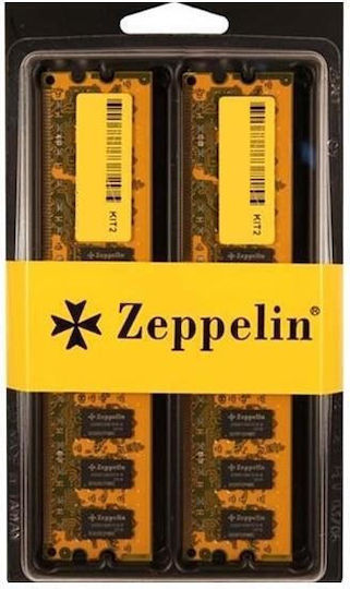 Zeppelin 8GB DDR3 RAM cu 2 module (2x4GB) și Viteză 1333 pentru Desktop