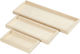 Wooden Rectangular Trays Set of 3 Pieces