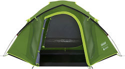 Coleman Darwin 3 Plus Blackout Igloo Ορειβασίας Πράσινη Αδιάβροχη 3 Ατόμων