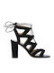 Leather Sandals Black