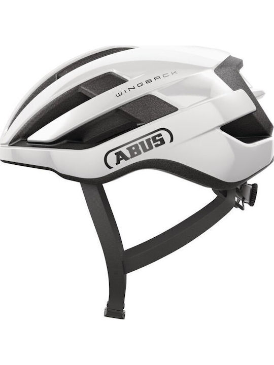 Casca de bicicletă Abus Wingback Shiny White mărimea L