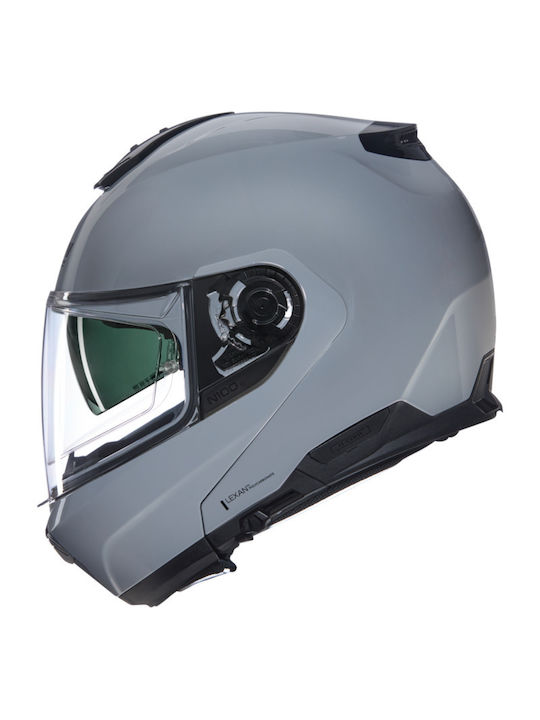 Nolan N100-6 Classic 303 Grey Κράνος Μηχανής Flip-Up ECE 22.06 με Sunvisor