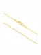 Al'Oro Gold Chain Neck 9K Thin Thickness 1.7mm and Length 60cm