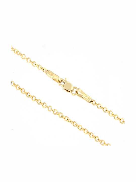 Al'Oro Gold Chain Neck 9K Thin Thickness 2.1mm and Length 60cm