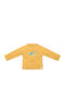 Little Dutch Kids Swimwear Rashguard With Long Sleeve Sunny Yellow
