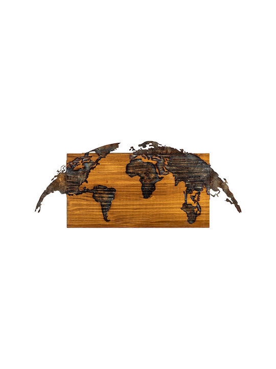 Pakketo 3D Mixed Art Marble Black Wooden 83x3x38cm