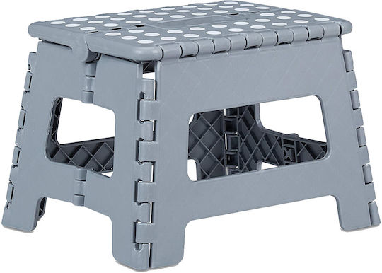 Taburet Din Plastic Gri Deschis 25x31,5x22cm
