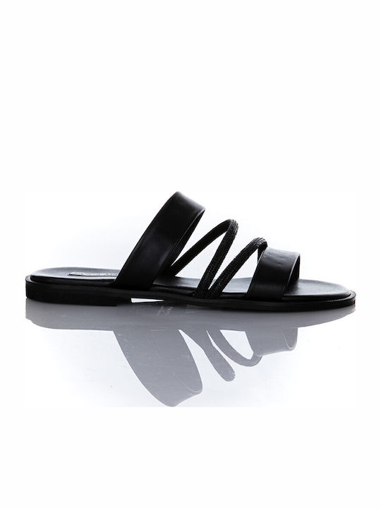 Sofia Manta Leder Flache Sandalen für Damen in ...