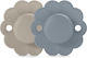Suavinex Pacifiers Silicone Wonder GCloud/Lake for 6-18 months 2pcs